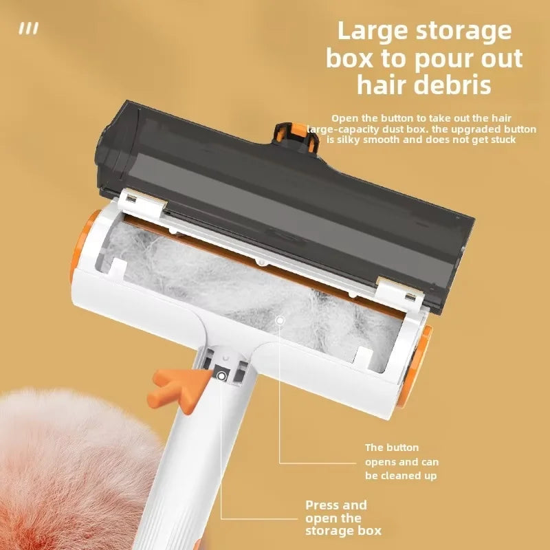 Multifunctional Pet Hair Remover Roller – Portable & Washable Dog & Cat Fur Cleaner
